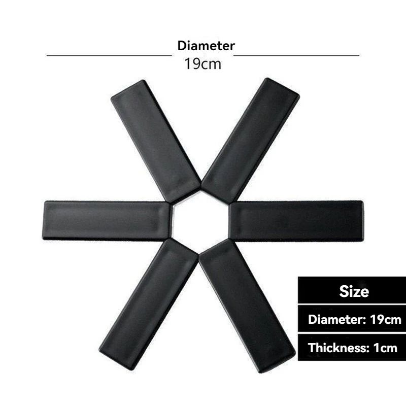 2024 Folding HeatInsulation Pot Mat And Kitchen Coaster 5