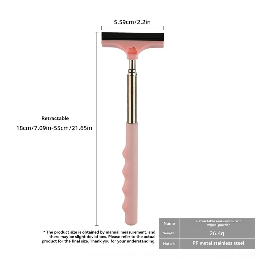 Portable Retractable Car Mirror And Windshield Wiper Cleaner Tool 9