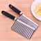Stainless Steel Wavy Potato And Vegetable Cutter Kitchen Tool 5