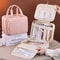 Portable PU Leather Hanging Cosmetic Bag For Women 0