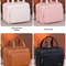 Portable PU Leather Hanging Cosmetic Bag For Women 6