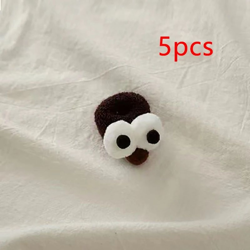 Funny Big Eyes High Elasticity Autumn Winter Girls Hair Band 7