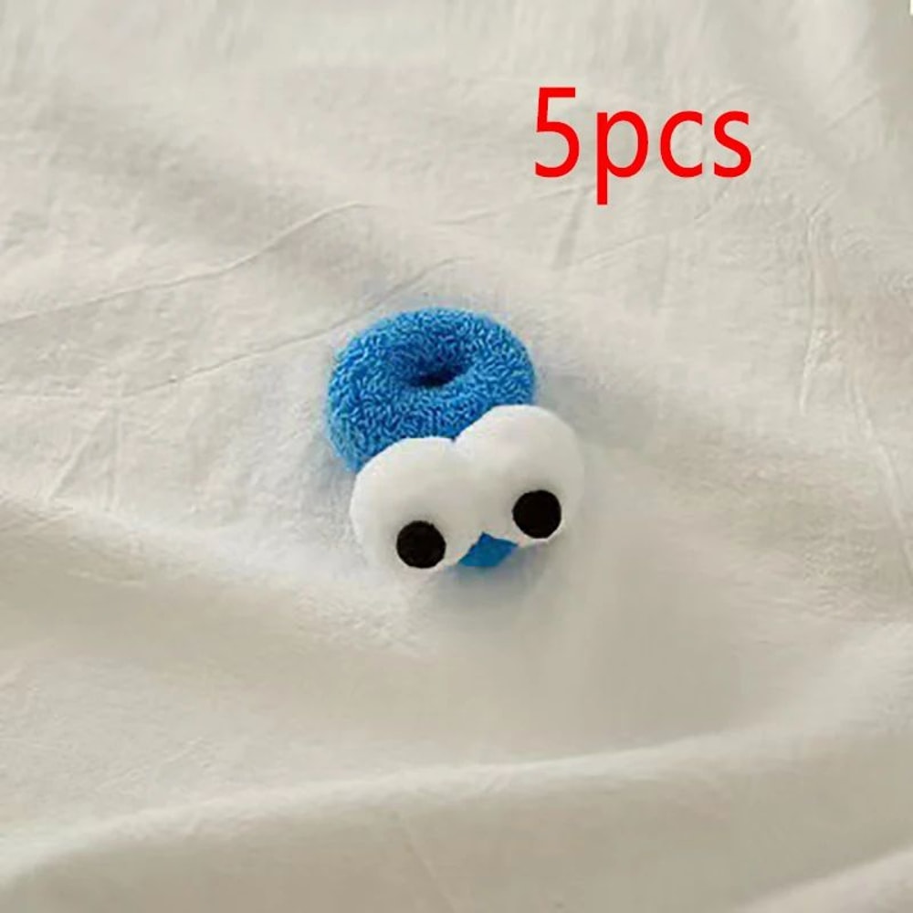Funny Big Eyes High Elasticity Autumn Winter Girls Hair Band 10