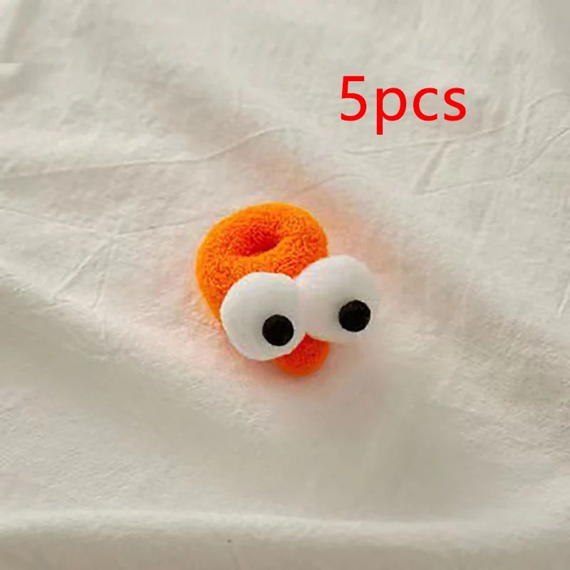Funny Big Eyes High Elasticity Autumn Winter Girls Hair Band 6