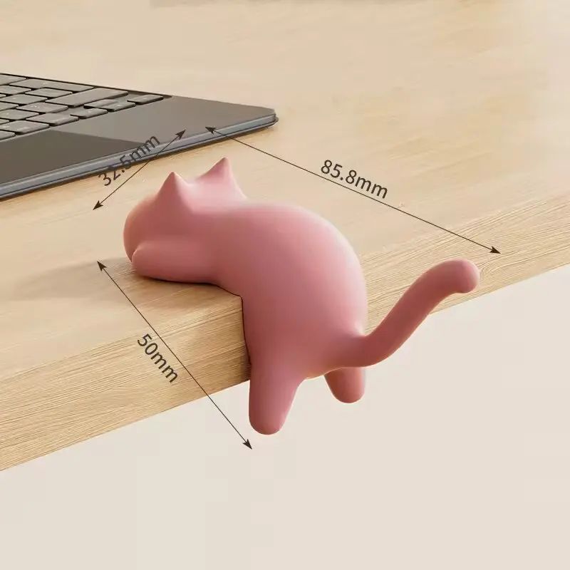 Cute CatShaped Desktop Hooks Key And Bag Holder 10