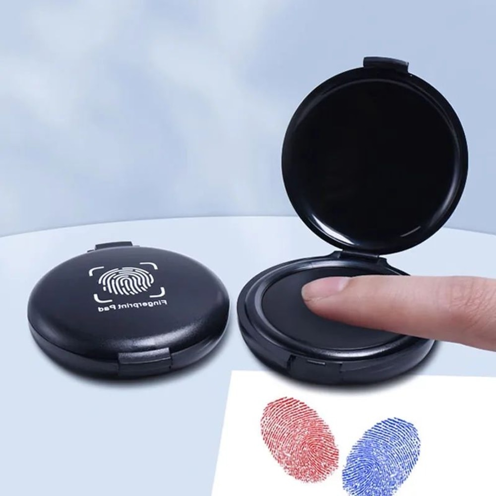 Portable Mini Fingerprint Printing Platform With QuickDrying Ink 3