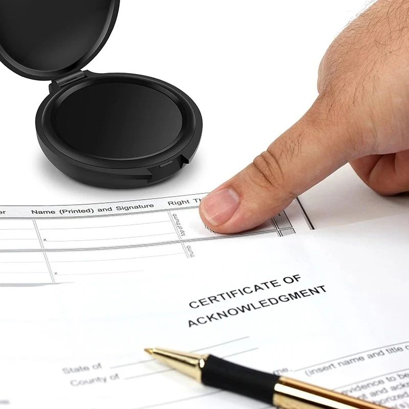 Portable Mini Fingerprint Printing Platform With QuickDrying Ink 4