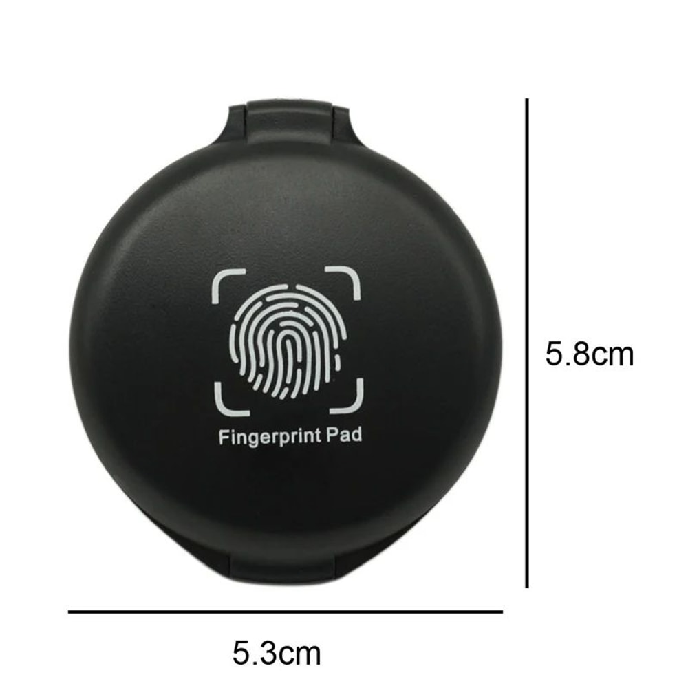 Portable Mini Fingerprint Printing Platform With QuickDrying Ink 8