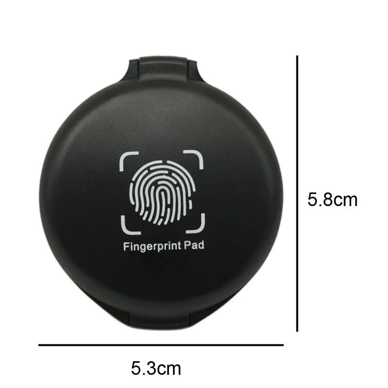 Portable Mini Fingerprint Printing Platform With QuickDrying Ink 8