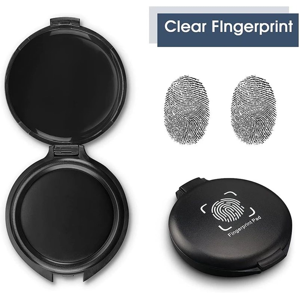 Portable Mini Fingerprint Printing Platform With QuickDrying Ink 7