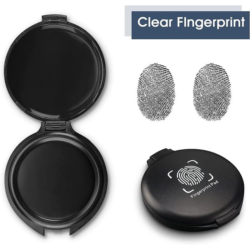 Portable Mini Fingerprint Printing Platform With QuickDrying Ink 7