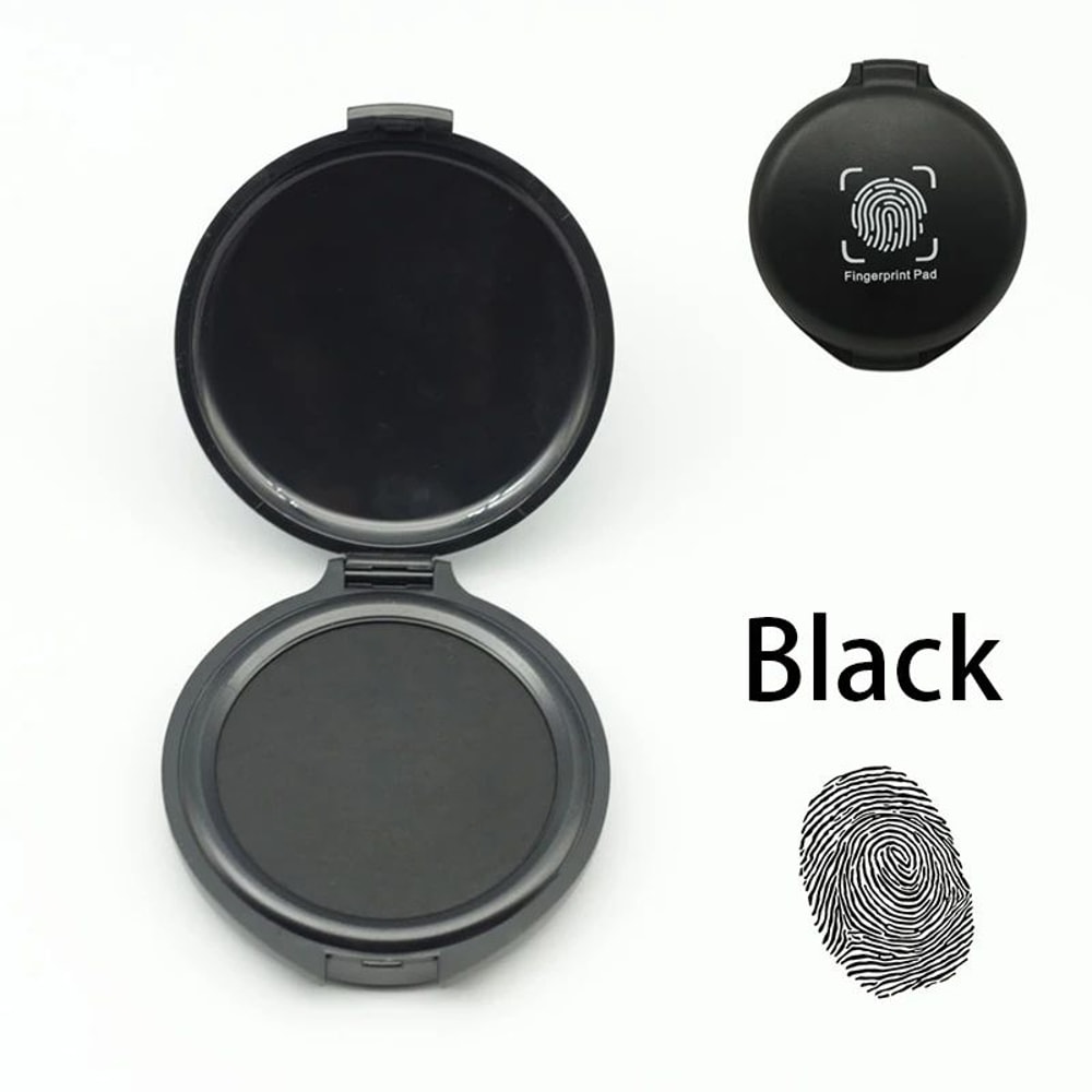 Portable Mini Fingerprint Printing Platform With QuickDrying Ink 9