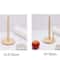 Solid Wood Folding Kitchen Tissue And Cling Film Holder Rack 6
