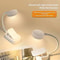 Mini USB Rechargeable ClipOn LED Reading Lamp 2