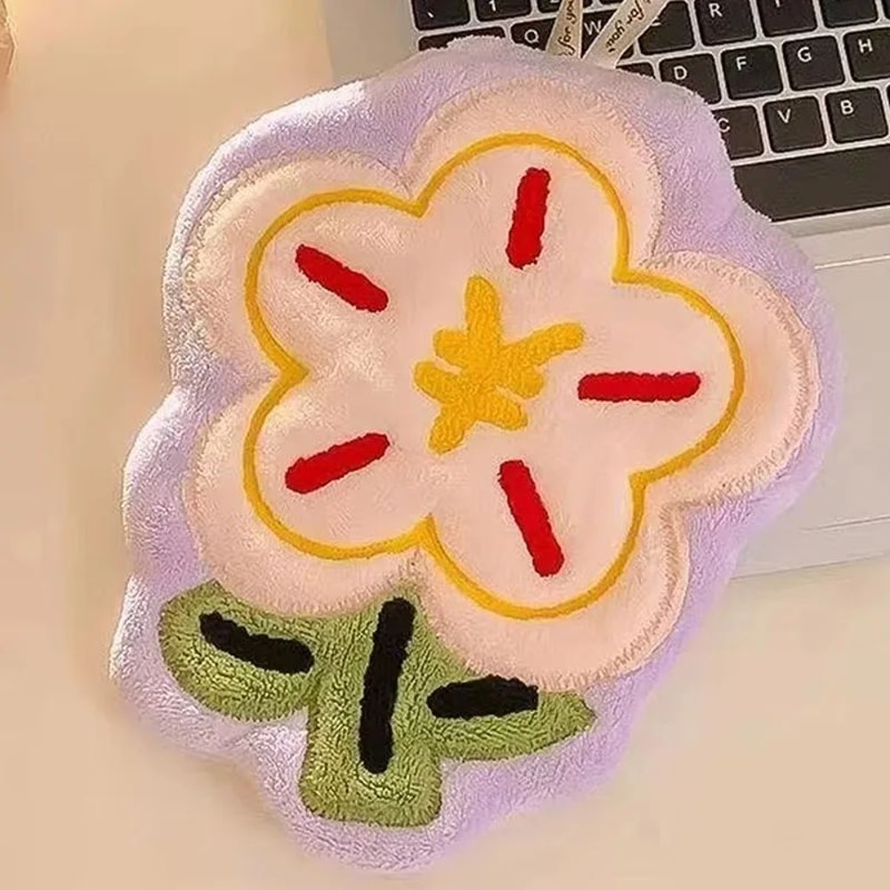 FlowerShaped Super Absorbent Hand Towel Cleaning Cloth 6