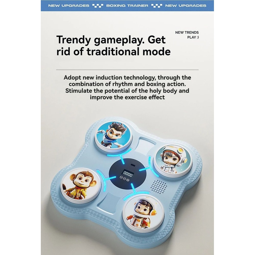 Music Interactive Boxing Target Training Machine 8