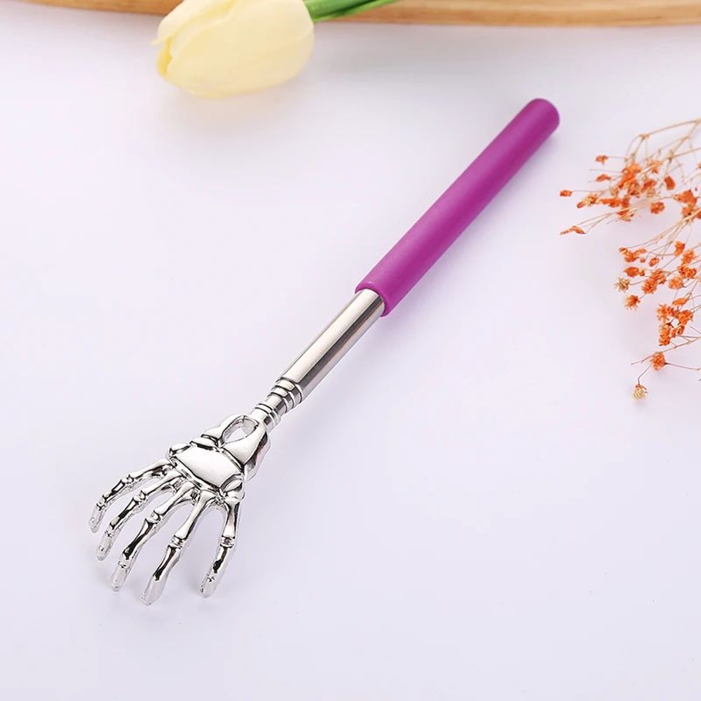 Portable Stainless Steel Extendable Itchy Scratcher For Back And Body 10