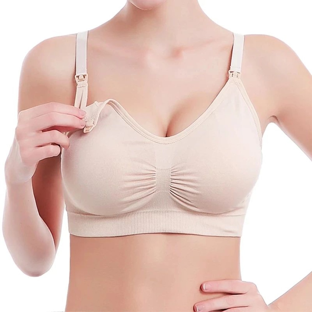 Wireless Maternity Nursing Bra For Breastfeeding 2