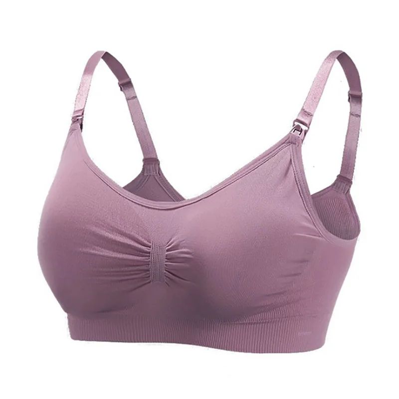 Wireless Maternity Nursing Bra For Breastfeeding 21
