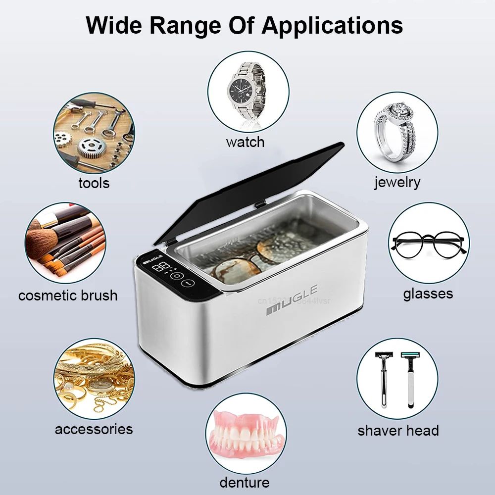500ML Ultrasonic Cleaner For Watches And Glasses 1