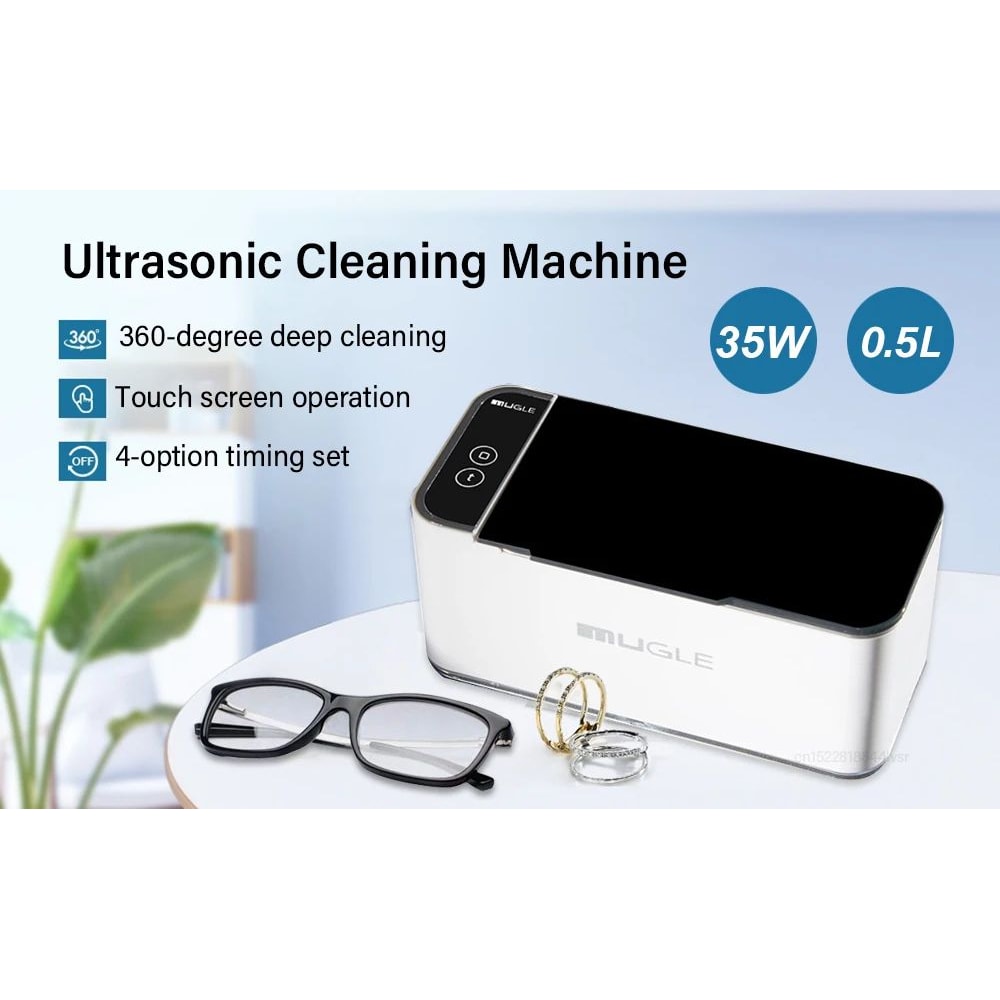 500ML Ultrasonic Cleaner For Watches And Glasses 7