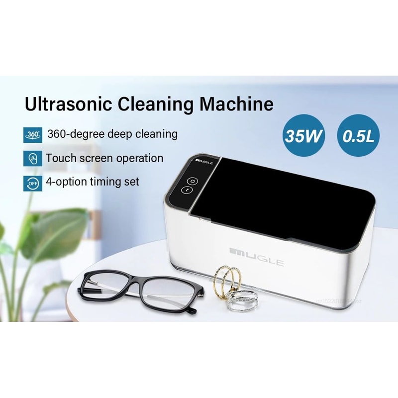 500ML Ultrasonic Cleaner For Watches And Glasses 7