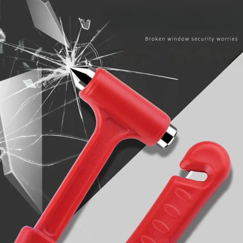 Car Emergency Safety Hammer With Seat Belt Cutter 2