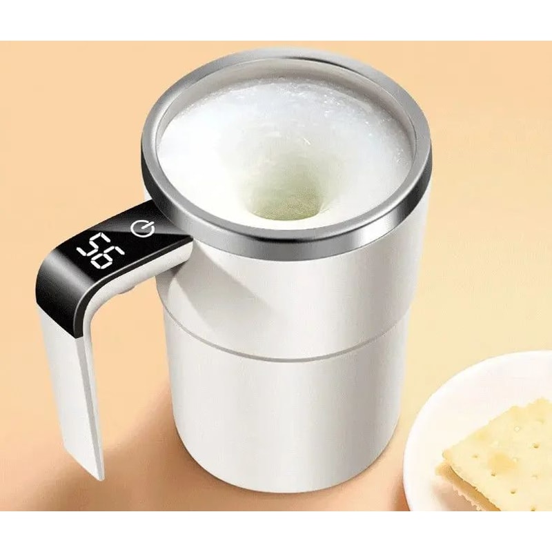 380ML Electric Self Mixing Coffee Mug 8