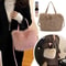 Plush Faux Fur Tote Shoulder Bag For Women 8