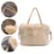 Plush Faux Fur Tote Shoulder Bag For Women 11