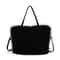 Plush Faux Fur Tote Shoulder Bag For Women 12