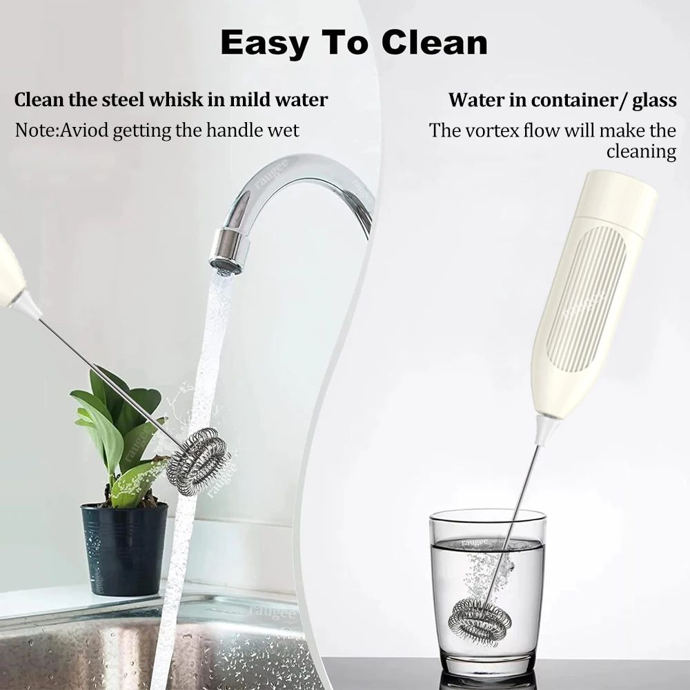 Wireless Electric Milk Frother For Coffee 5