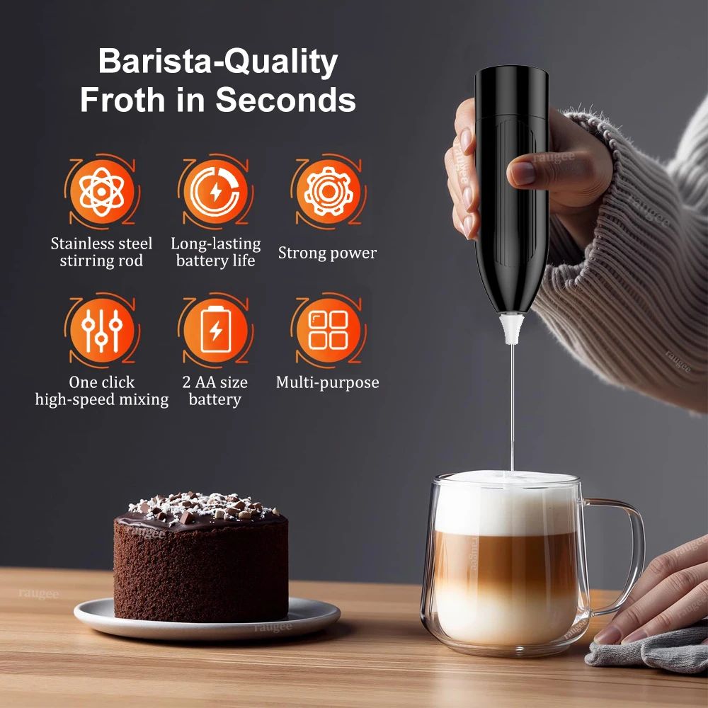 Wireless Electric Milk Frother For Coffee 7