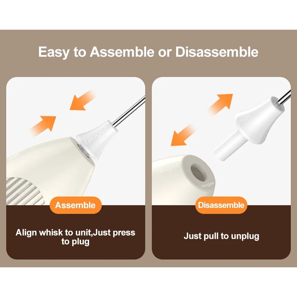 Wireless Electric Milk Frother For Coffee 8