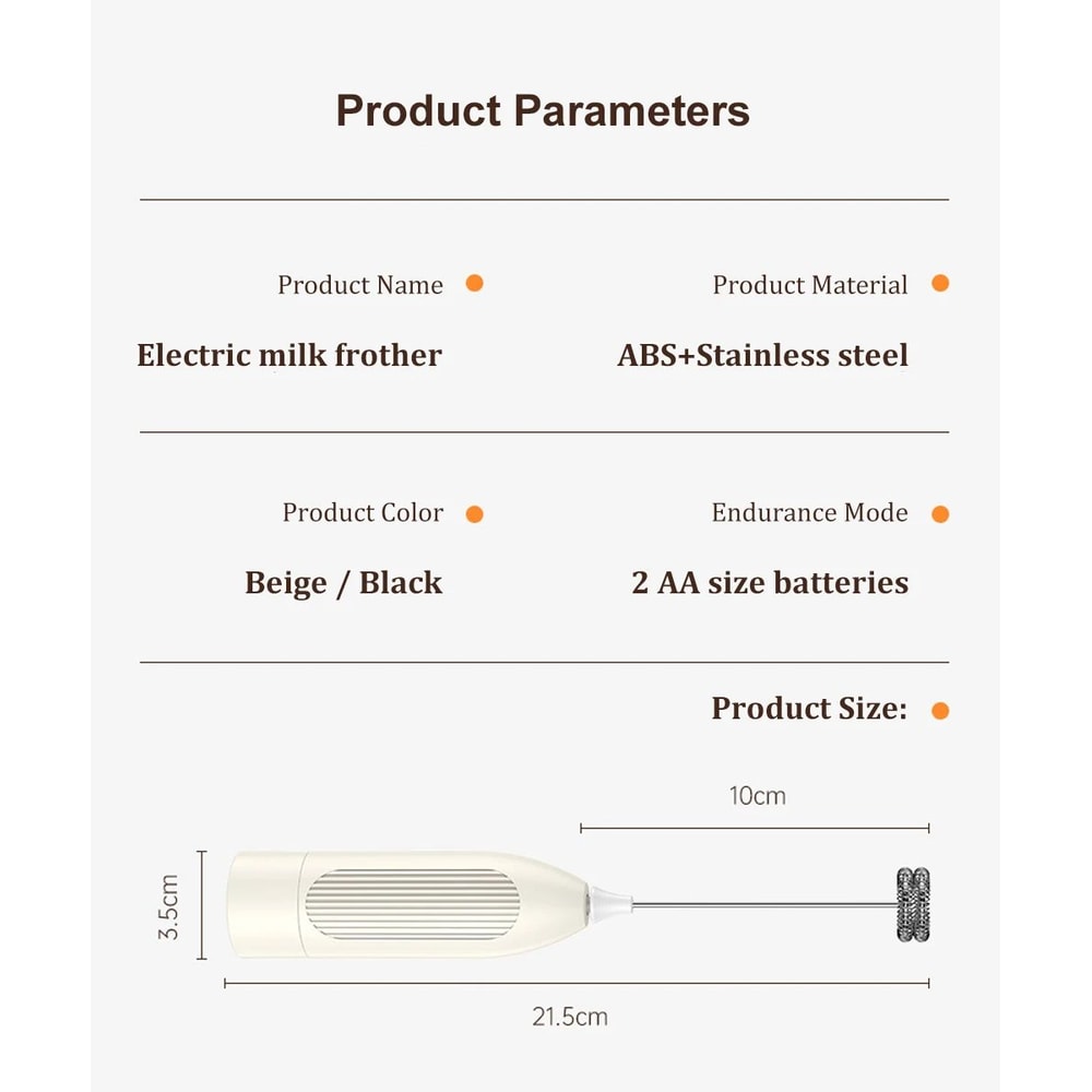 Wireless Electric Milk Frother For Coffee 10