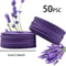 50Pcs Lavender Scented Spiral Candles 2