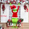 2D GreenHaired Man Christmas Hanging Decoration 3