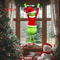 2D GreenHaired Man Christmas Hanging Decoration 4
