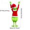 2D GreenHaired Man Christmas Hanging Decoration 7
