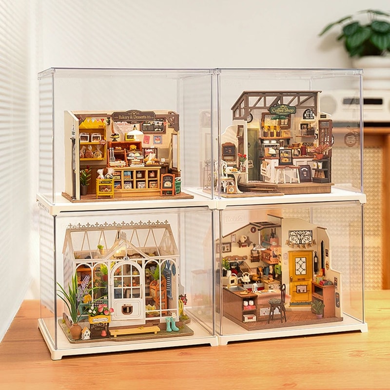 Robotime Rolife Miniature House Display Box 5