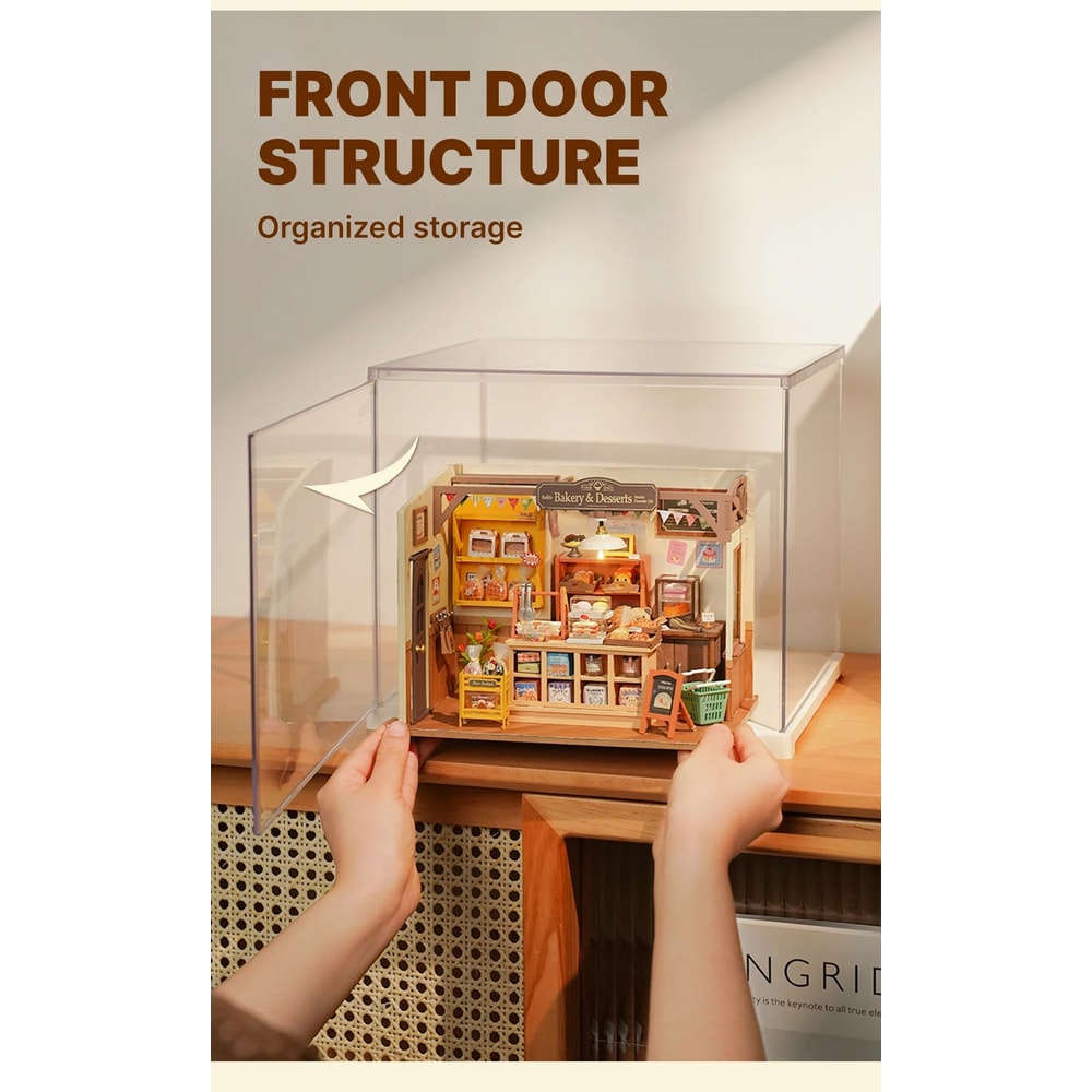 Robotime Rolife Miniature House Display Box 7