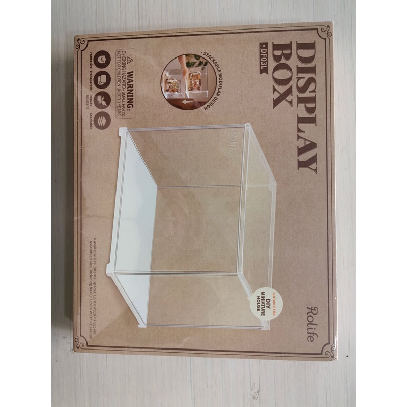 Robotime Rolife Miniature House Display Box 10