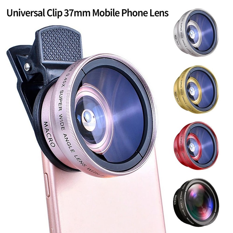 2 IN 1 Universal ClipOn Phone Lens Wide Angle Macro 6