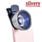 2 IN 1 Universal ClipOn Phone Lens Wide Angle Macro 16