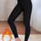 Warm High Waist Fleece Leggings For Women 2