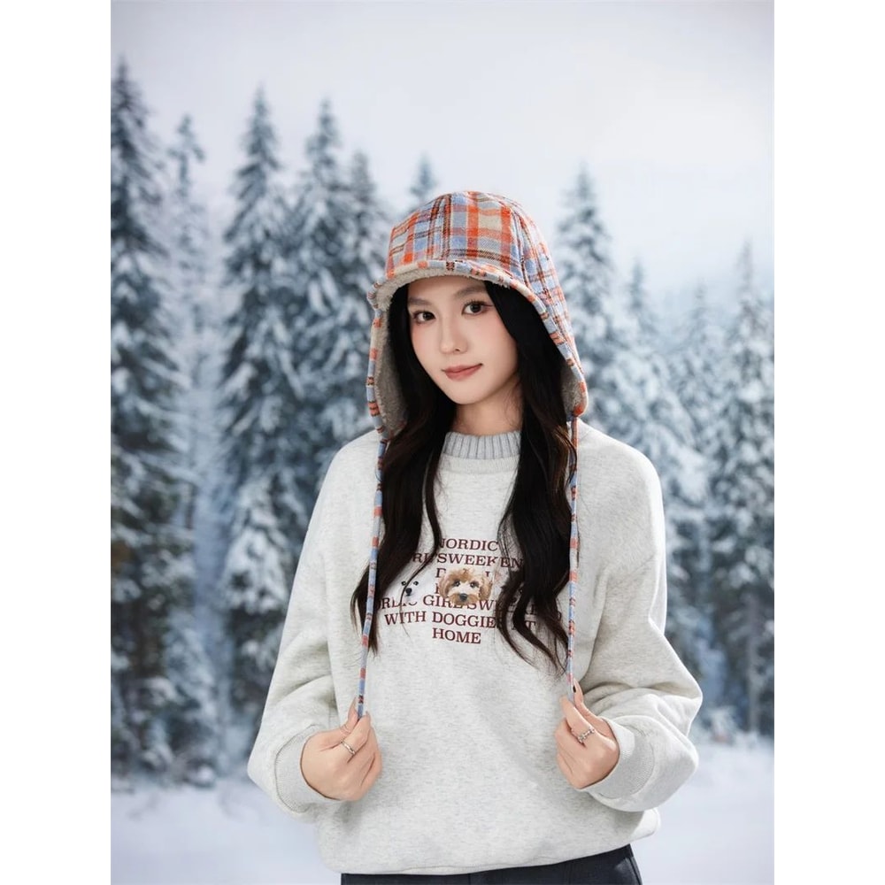 Unisex Thickened Winter Ski Ushanka Hat 6