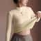 Women Autumn Winter Retro Thermal Sweater 5