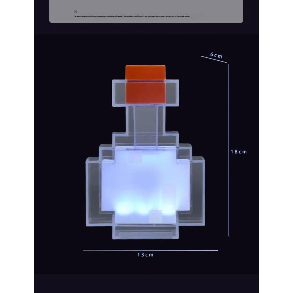 300 ML LED ColorChanging Medicine Bottle Night Light 6