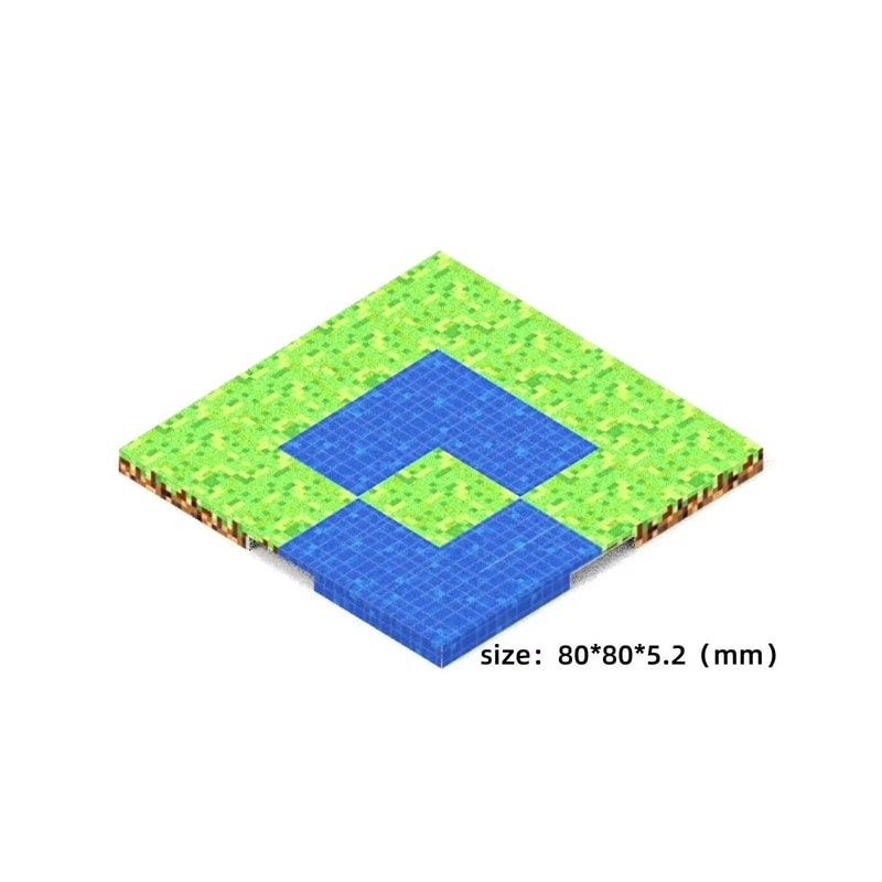 Magnetic Building Block Puzzle Toy Set 6