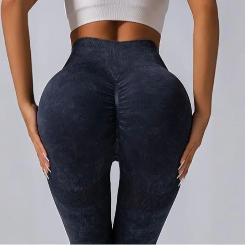 Seamless High Waist Yoga Leggings 2